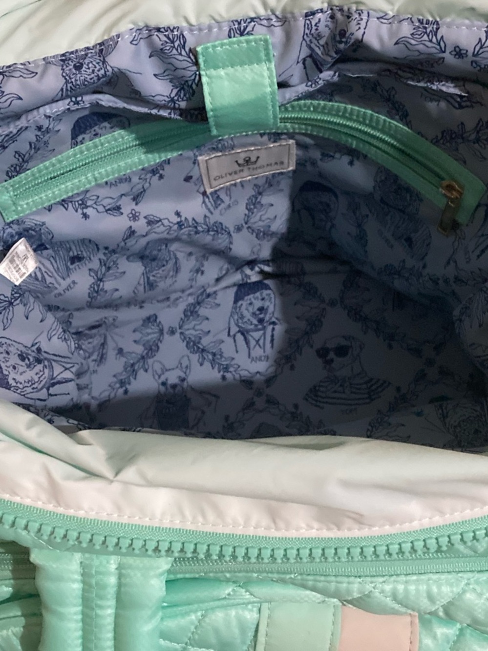 Oliver Thomas Kitchen Sink Tennis Tote - Picture 6 of 14